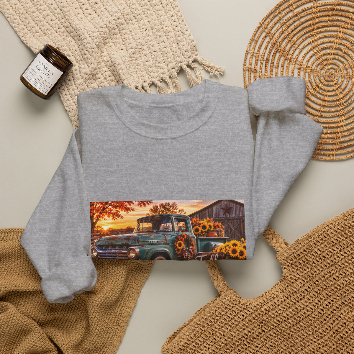 Fall Y'all Truck Sweatshirt